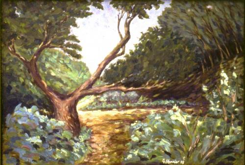 San Juan trail, 1998, Oil